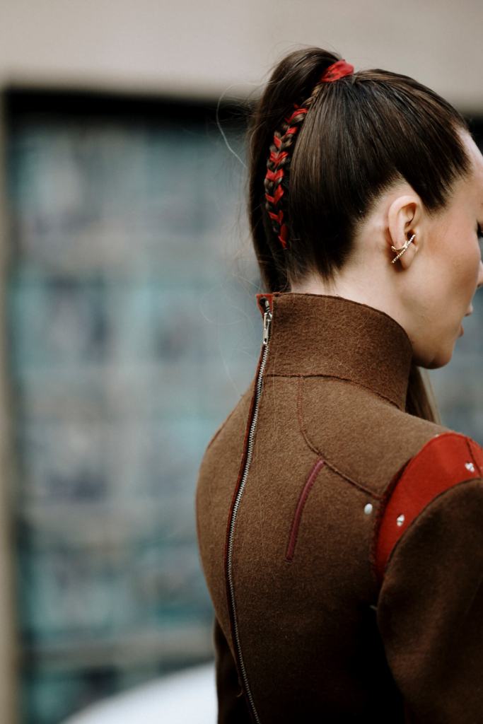 Recogidos con trenzas