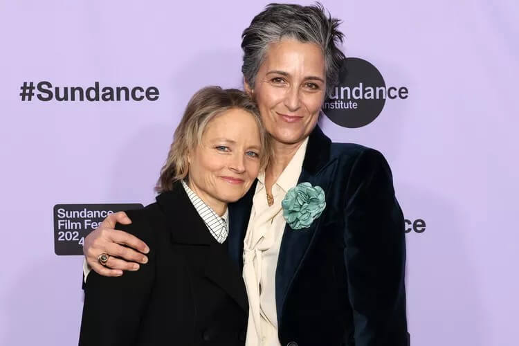 Jodie Foster y Alexandra Hedison en el Festival de Sundance en 2024.