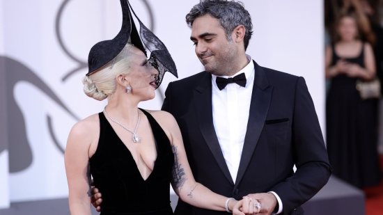 Lady Gaga y Michael Polansky en el Festival de Venecia - Getty Images.