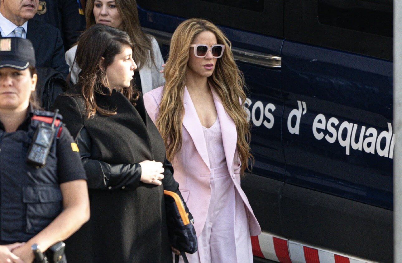 Shakira en los juzgados de Barcelona - GTRES