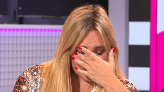 Marta Riesco abandona el plató en directo