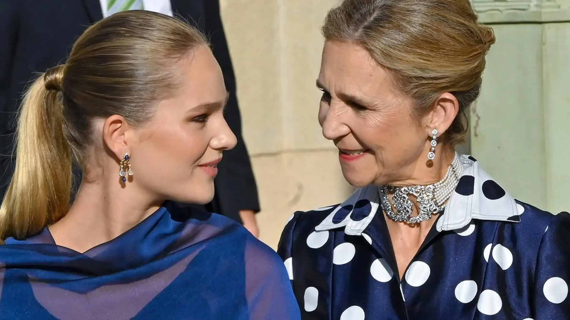 Irene Urdangarín y la infanta Elena - Getty Images