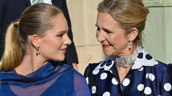 Irene Urdangarín y la infanta Elena - Getty Images