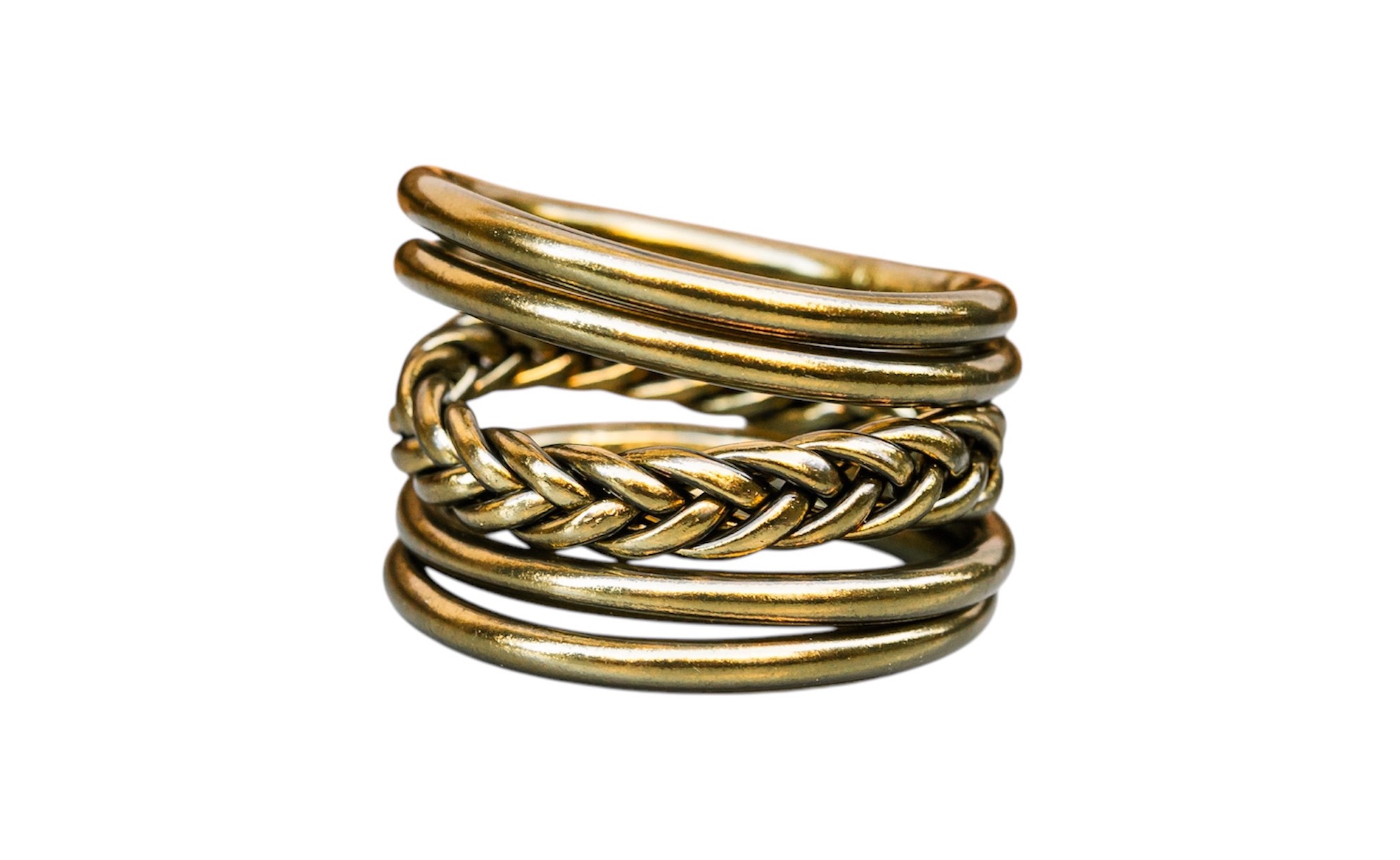 Pulseras de pan de oro - Imagen: Jewels Century 21