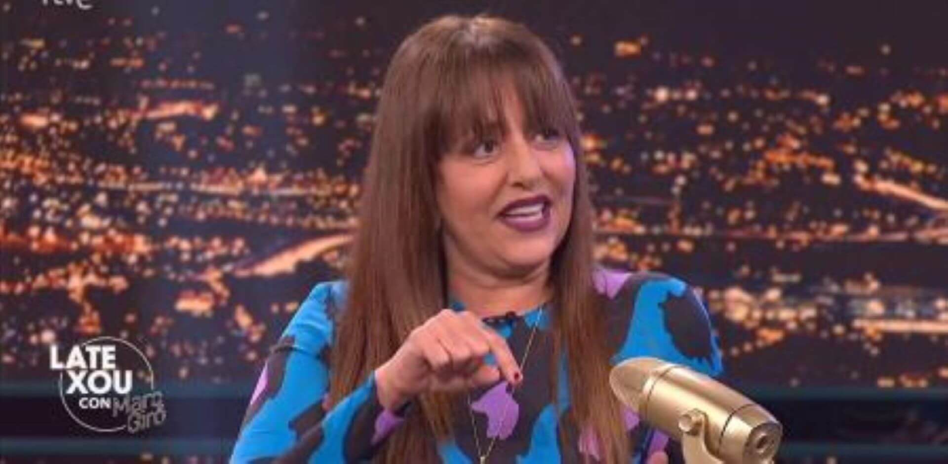 Yolanda Ramos en su debut en Late Xou.