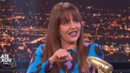 Yolanda Ramos en su debut en Late Xou.