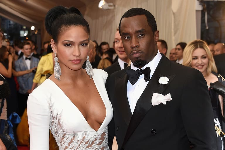 Cassie Ventura y P. 'Diddy' Combs. -Getty Images