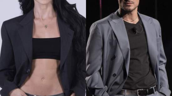 Lorenzo y Shaila, concursantes de 'Grande Fratello'