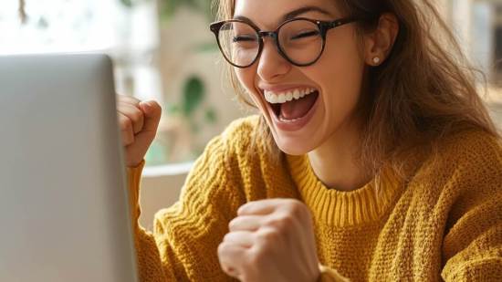 Mujer feliz - Blanca Campos