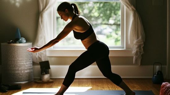 Mujer practicando yoga - Blanca Campos