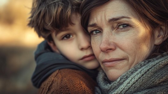 Madre e hijo (Imagen: Blanca Campos)