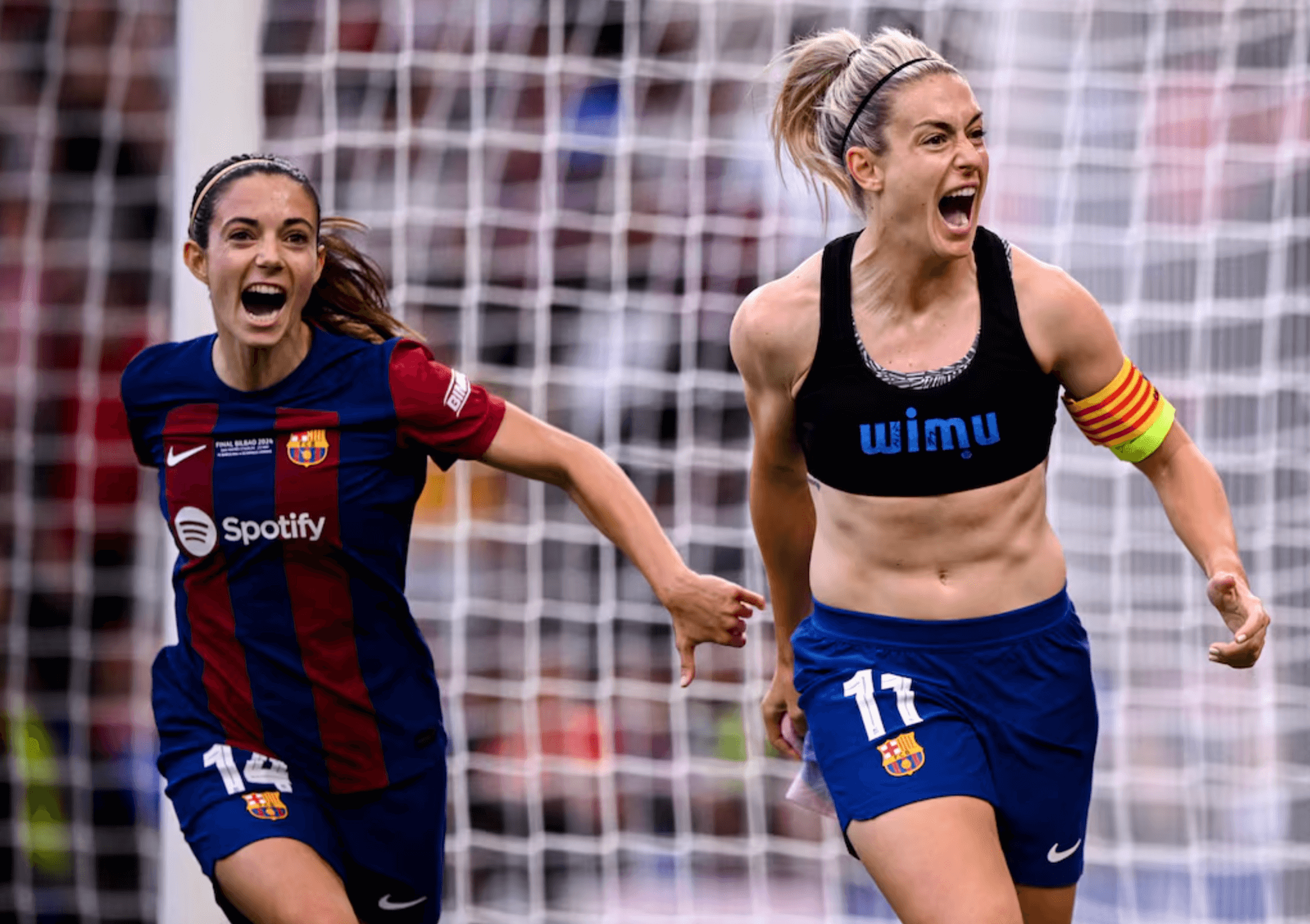 Aitana Bonmatí y Alexia Putellas
