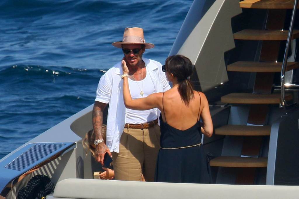 Victoria Beckham y david