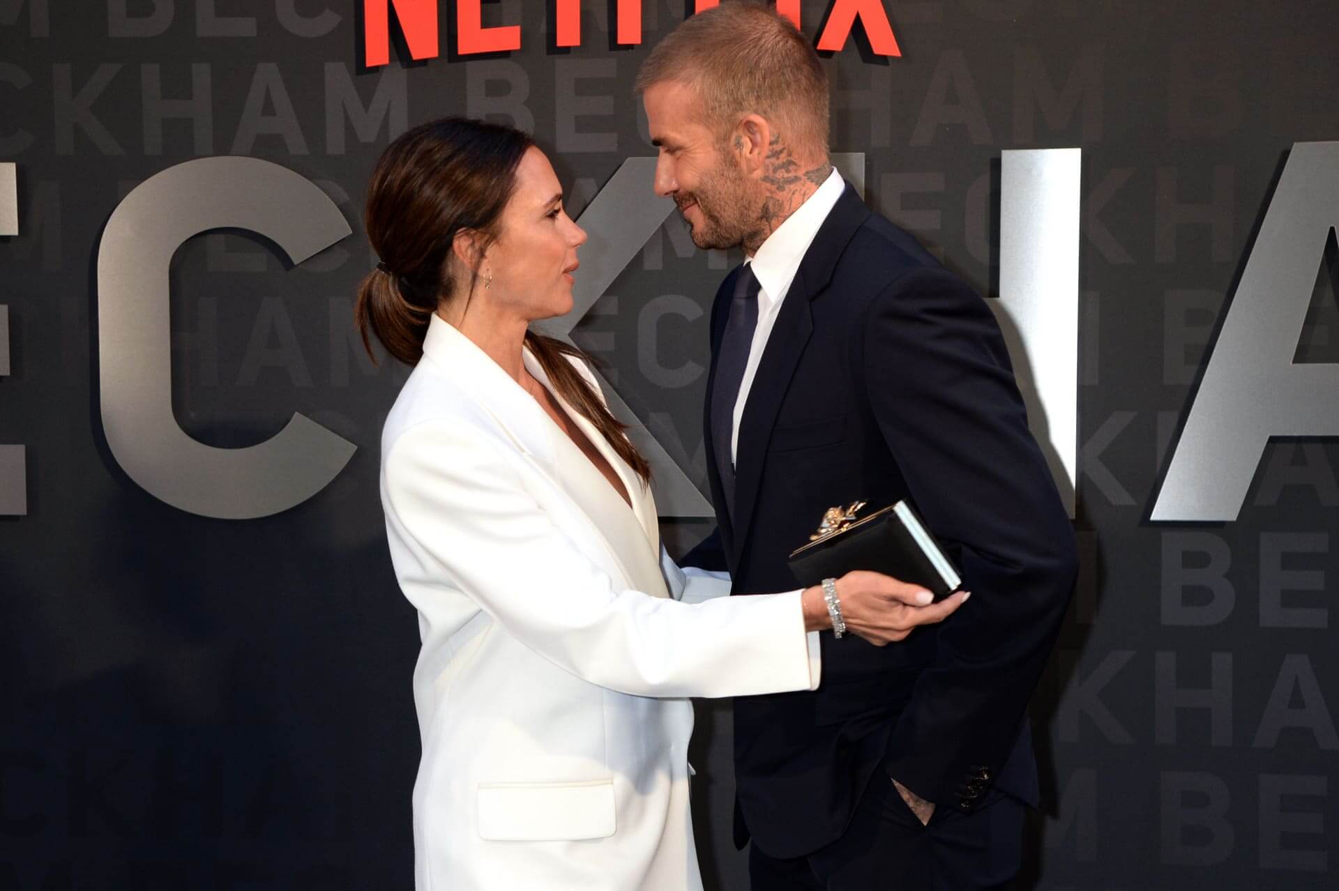 Victoria Beckham y david