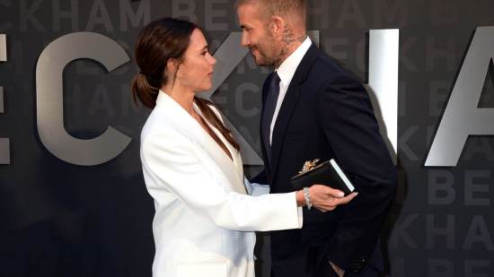 Victoria Beckham y david