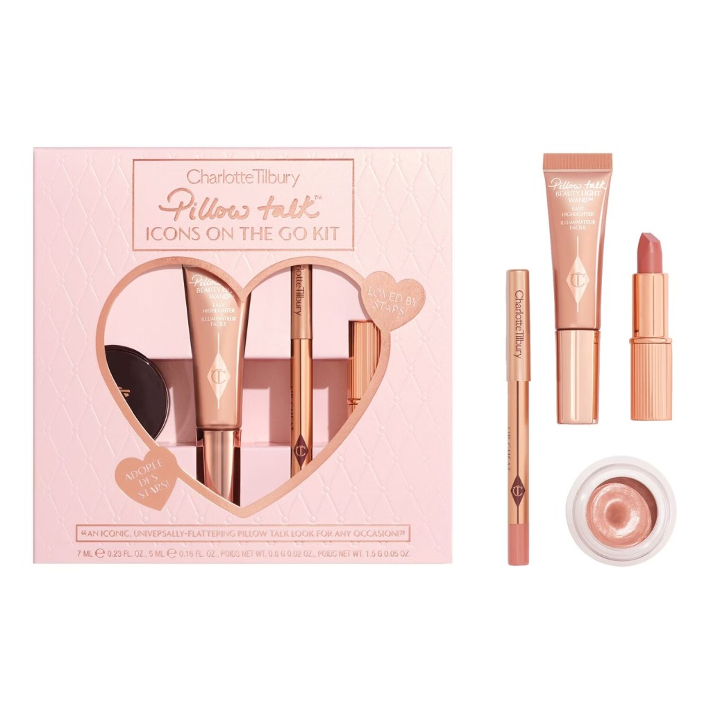 Pillow Talk Icons On The Go Kit (Imagen: Charlotte Tilbury)