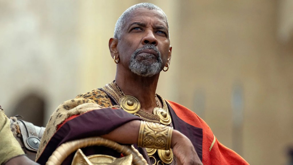 Denzel Washington en 'Gladiator II'-Deadline