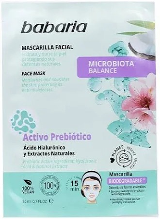 Mascarilla Facial Microbiota Balance (Imagen: Babaria)
