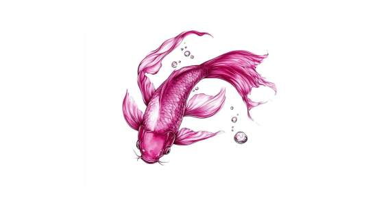 Ilustración inspirada en Piscis - Midjourney