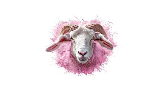 Ilustración inspirada en Aries - Midjourney