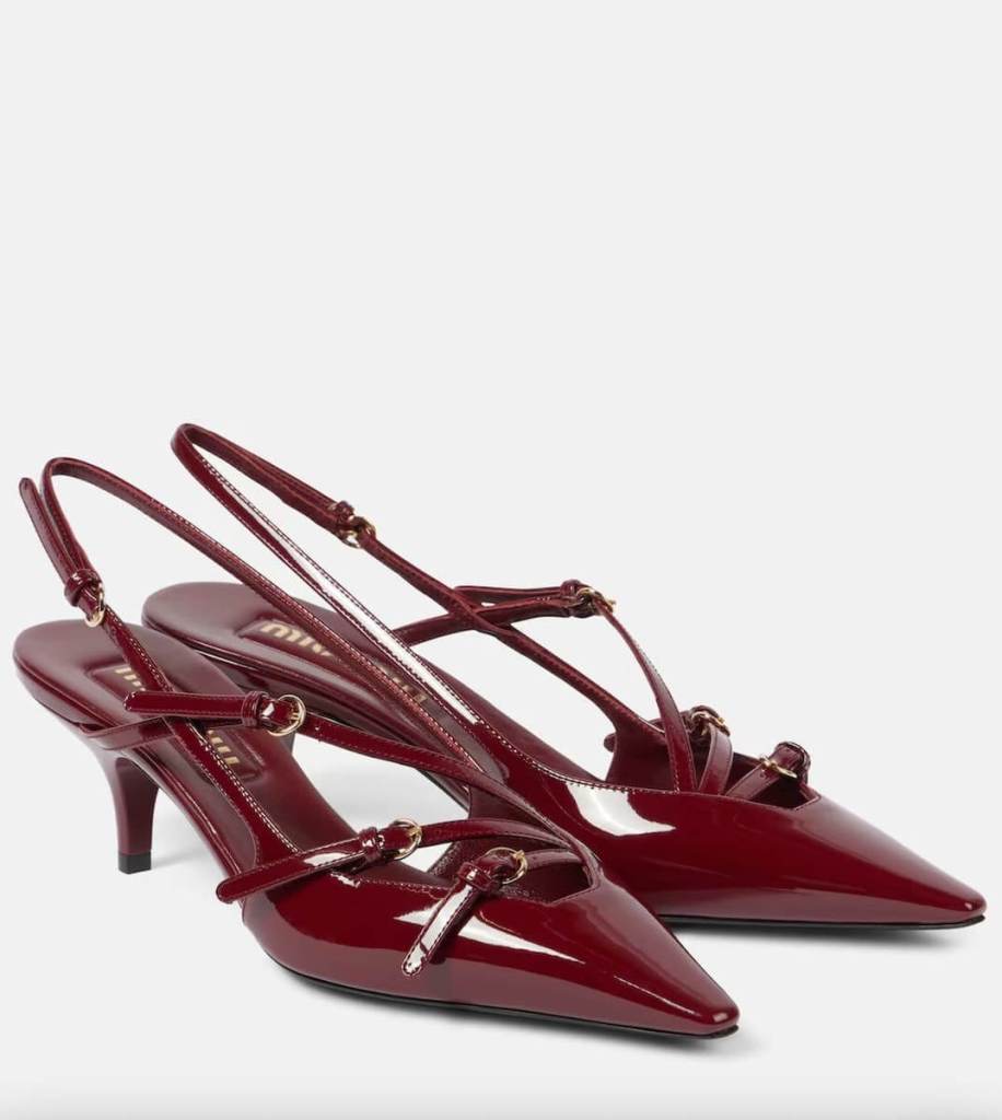 Salones 'Slingbacks' de Miu Miu