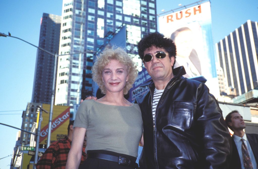Marisa Paredes y Pedro Almódovar