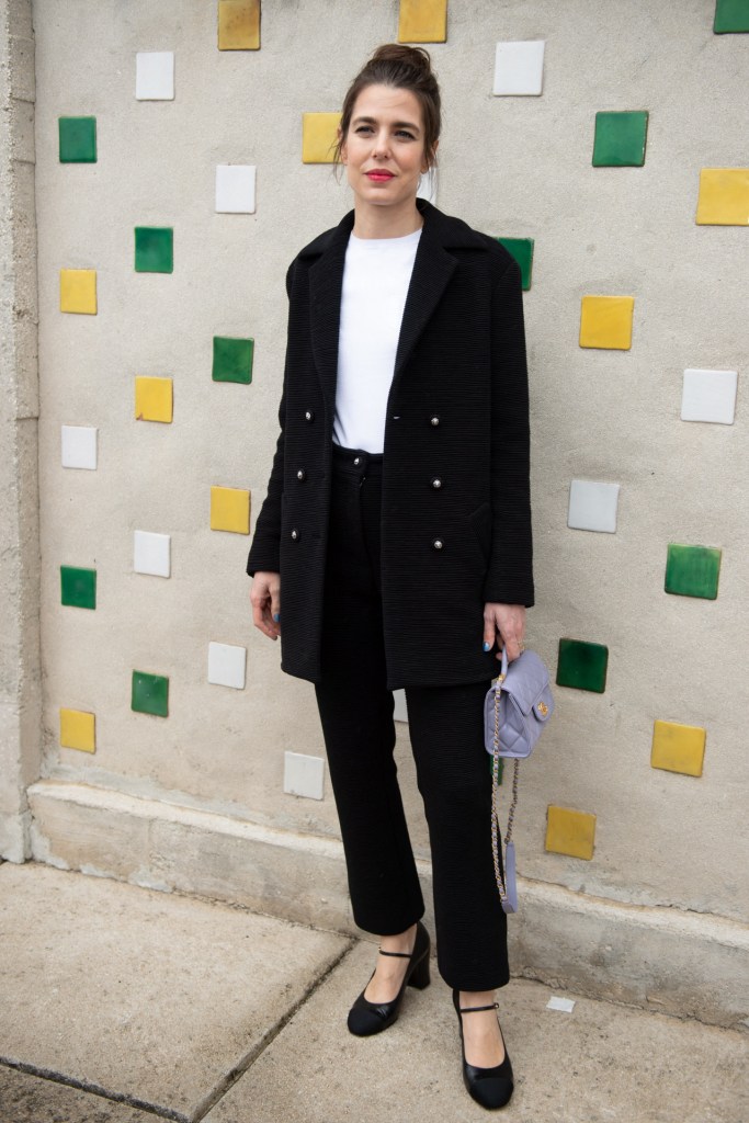 Carlota Casiraghi en el desfile de Chanel en Marsella