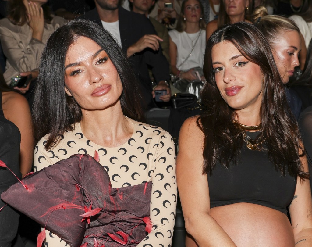 Madame de Rosa y Aida Domenech Dulceida en la Mercedes Benz Fashion Week de Madrid