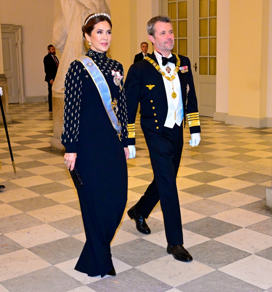 El rey Federico y Mary de Dinamarca