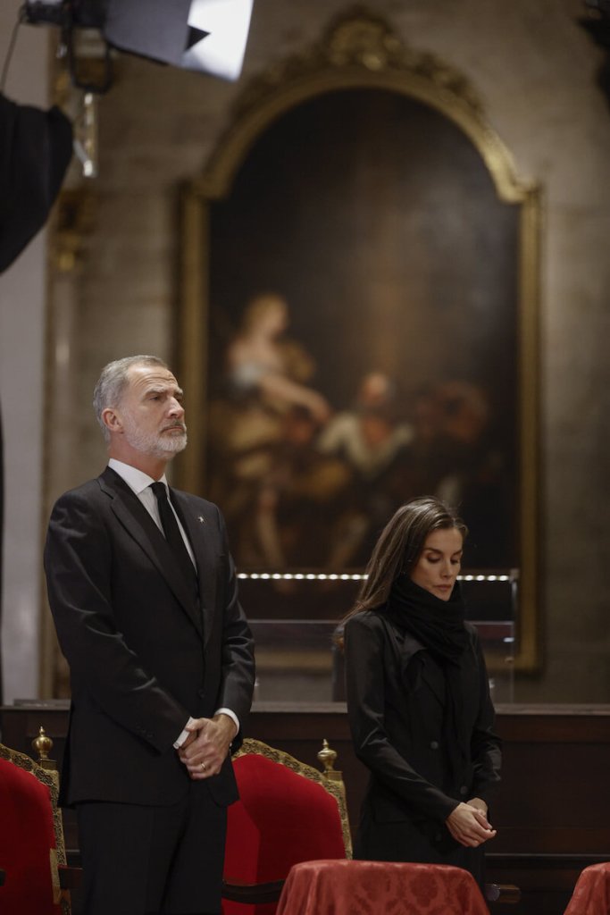 Los Reyes en la misa por las víctimas de la DANA - GTRES