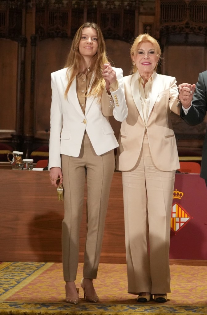 Los looks de la Baronesa Thyssen y su hija María del Carmen Cervera