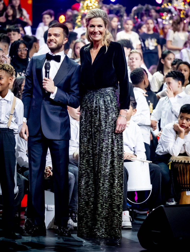 El look de Máxima de Holanda para la gala de Música de Navidad