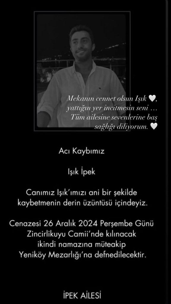 Historia compartida en la cuenta de Instagram de Demet Özdemir-@demetozdemir