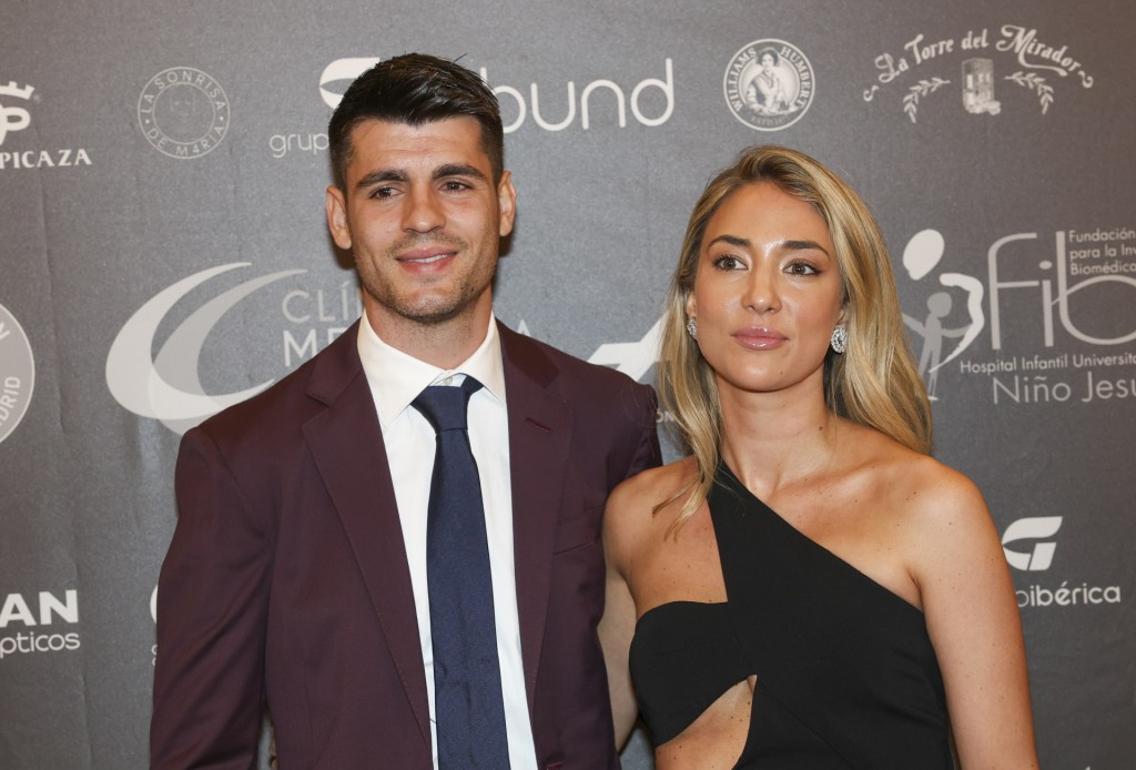 Álvaro Morata y Alice Campello 
