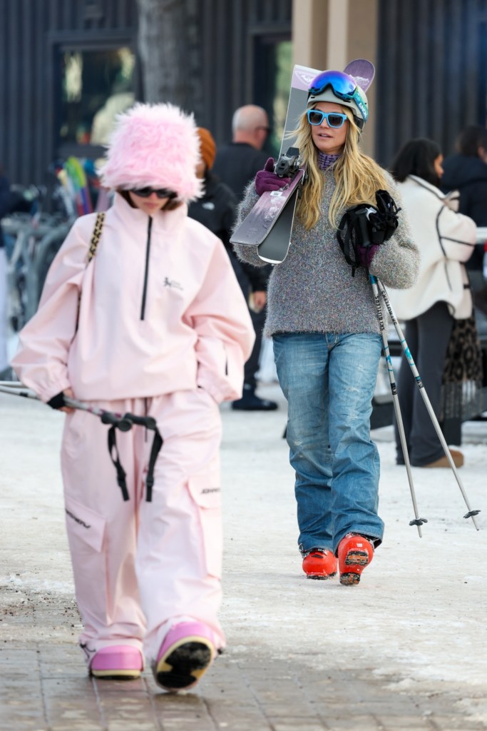 Heidi Klum y su hija Leni