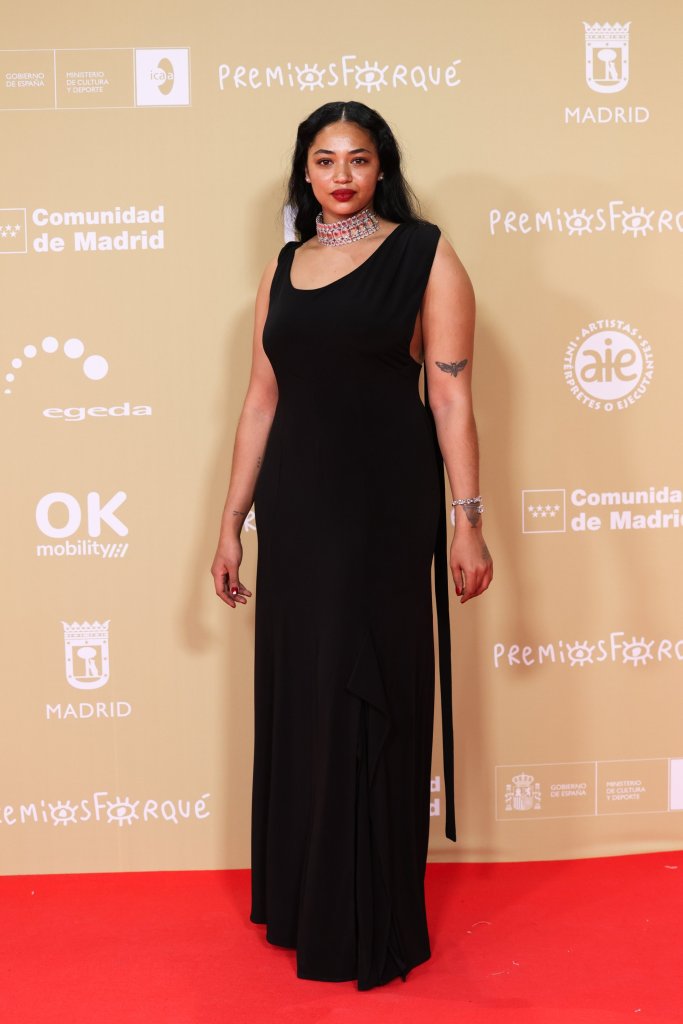Berta Vázquez en los Premios Forqué