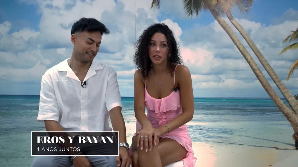 Eros y Bayan, participantes de 'La isla de las tentaciones'-Telecinco