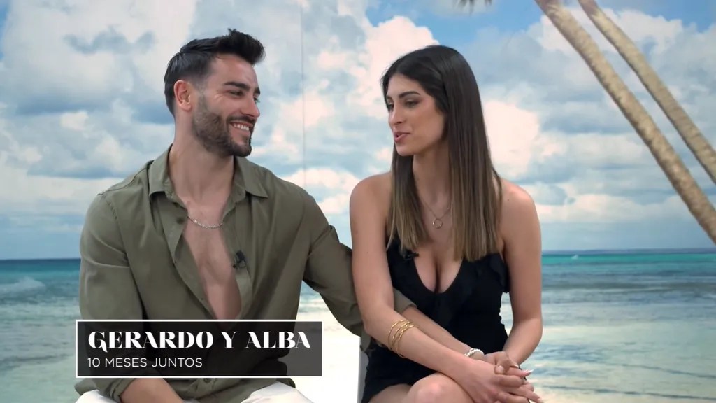 Gerard y Alba, participantes de 'La isla de las tentaciones'