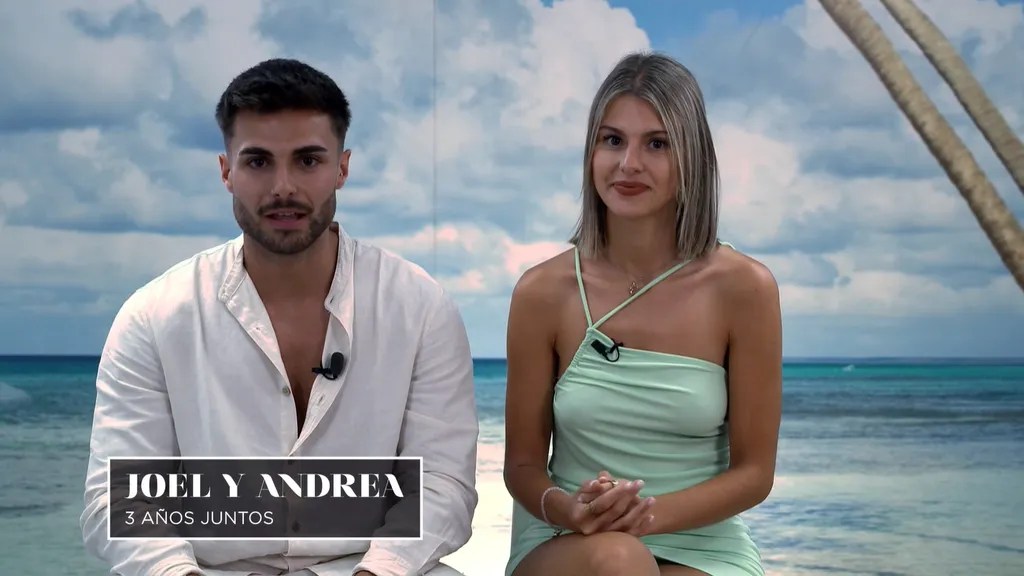 Joel y Andrea, participantes de 'La isla de las tentaciones'