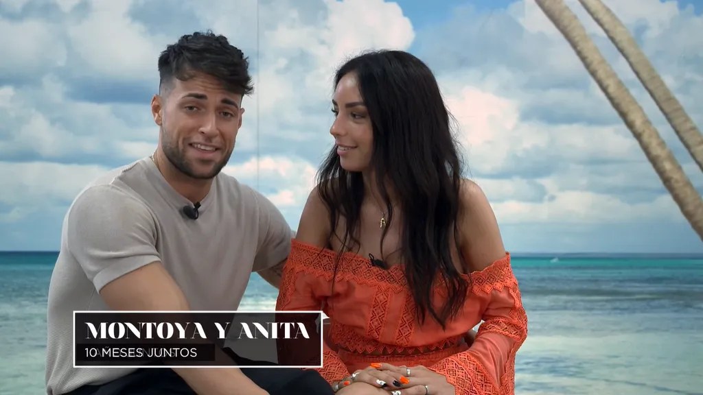 Montoya y Anita, participantes de 'La isla de las tentaciones'