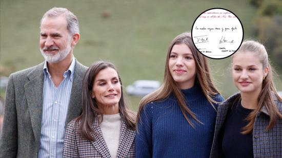La Familia Real en el Premio al Pueblo Ejemplar de Asturias, 26 de octubre de 2024.