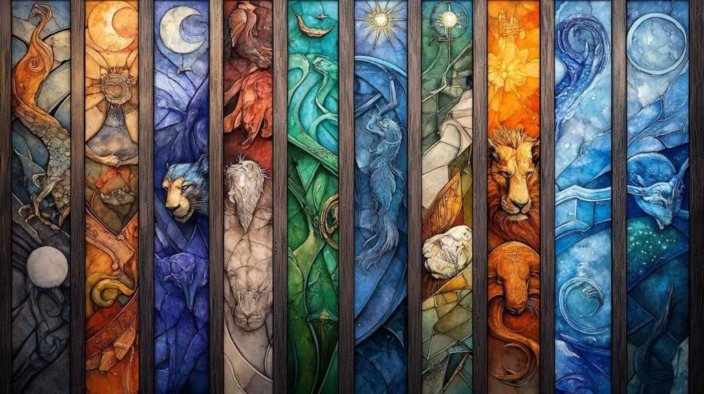 Todos los signos del Zodíaco - Midjourney