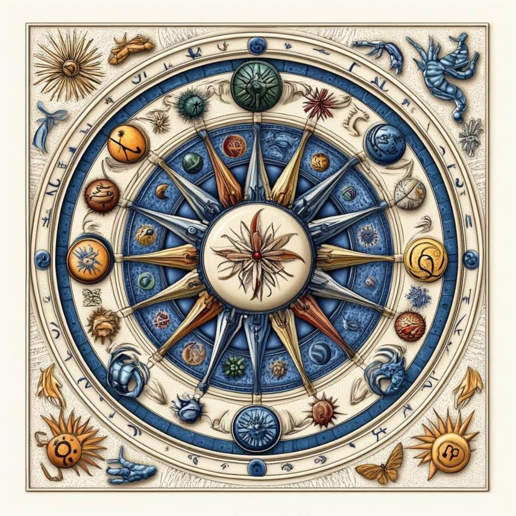 Todos los signos del Zodíaco - Midjourney