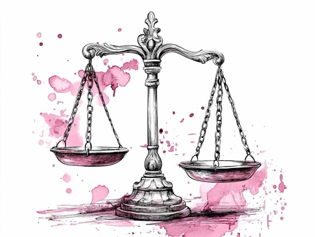 Ilustración inspirada en Libra - Midjourney