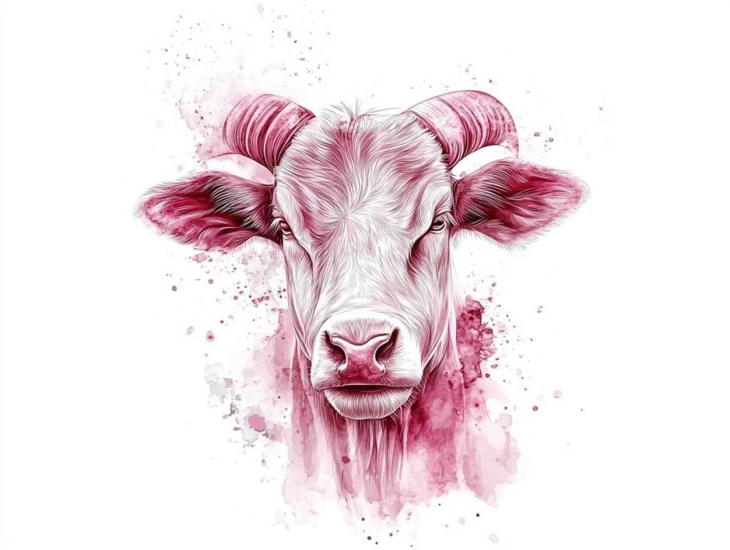 Ilustración inspirada en Aries - Midjourney