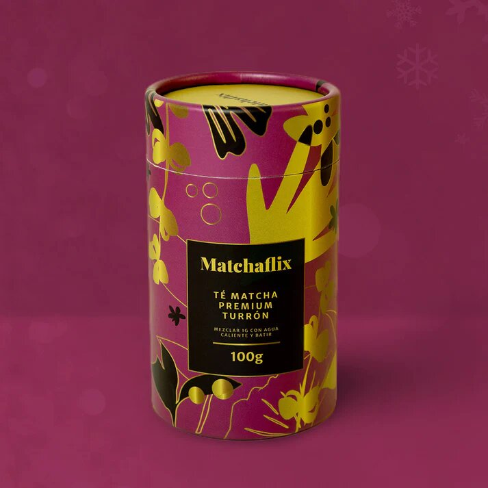 Té Matcha de Turrón de Matchaflix