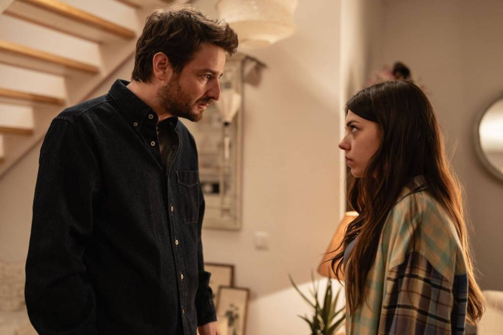 Paula Gallego y Gorka Otxoa en 'Machos Alfa'