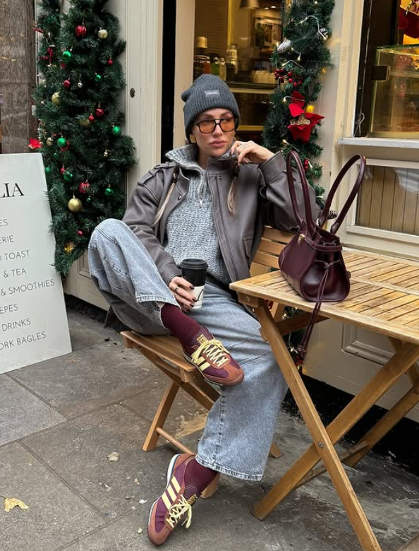 Zapatillas tendencia en Madrid - Imagen: Instagram @whatgigiwears