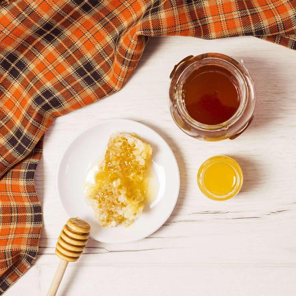 Miel endulzante natural -Freepik