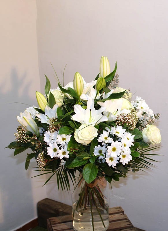 Regalo de San Valentín. Ramo de flores - Imagen: Flores Madrid